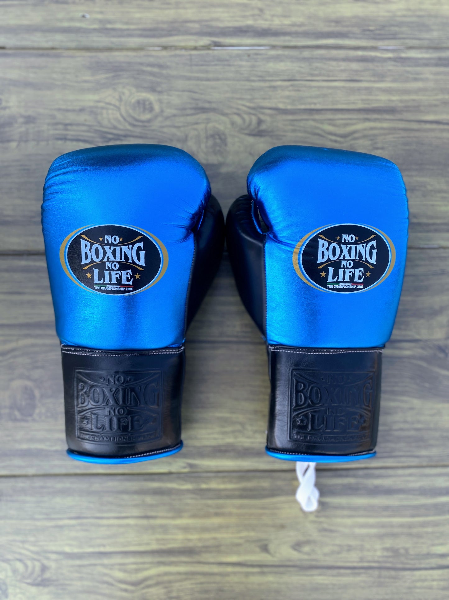 No Boxing No Life set, NBNL Black/Blue Boxing set, No Boxing No Life Head Guard