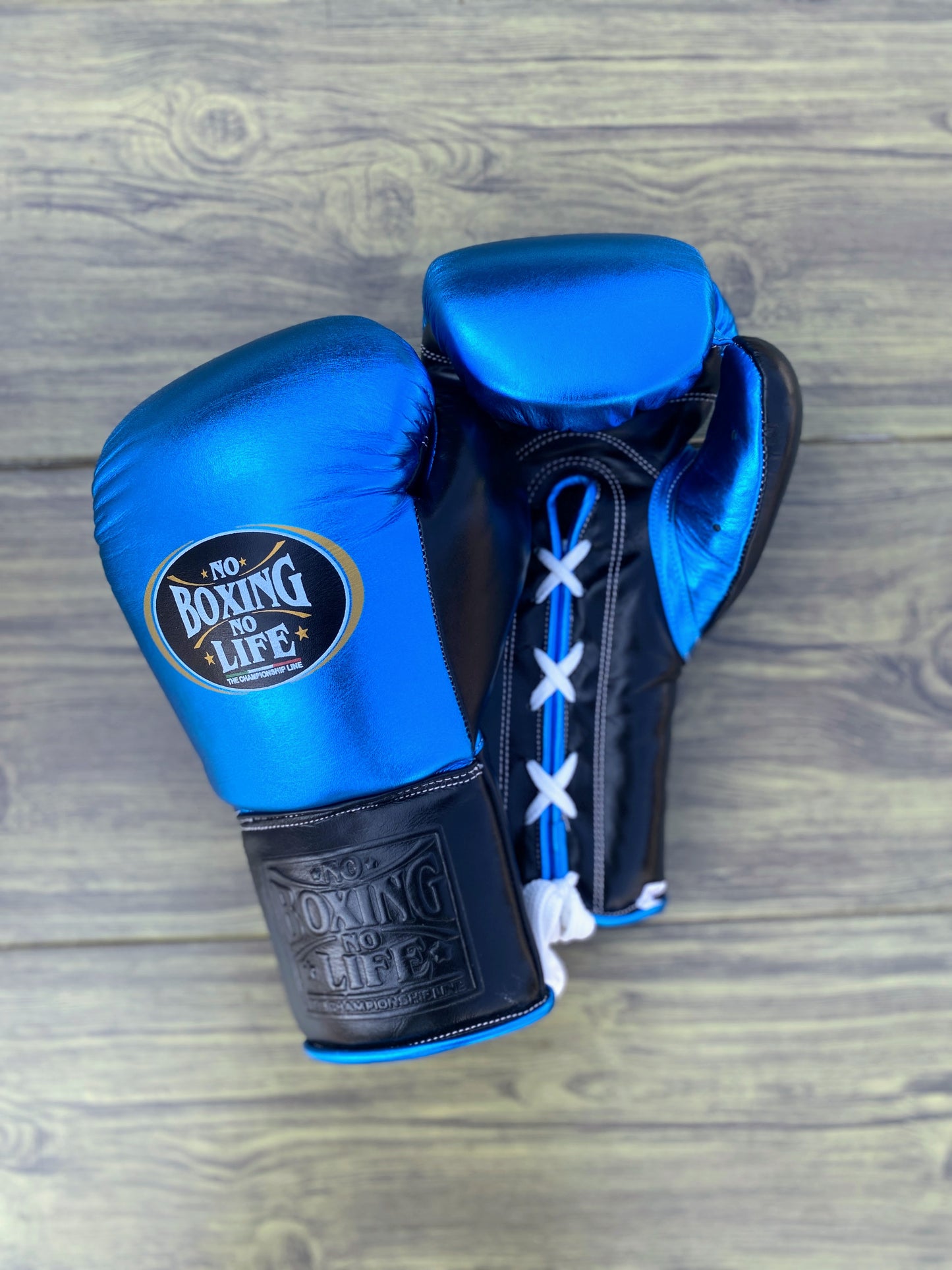 No Boxing No Life set, NBNL Black/Blue Boxing set, No Boxing No Life Head Guard