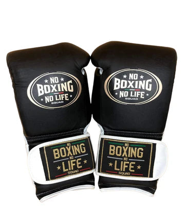 No Boxing No Life Glove - online, NBNL Boxing Gloves, Leather Gloves Limited Edition Black