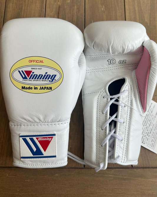 Winning boxing gloves, White christmas gift for mens Thanksgiving gifts for him