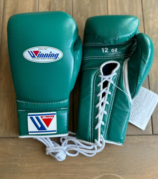 Winning boxing gloves, Green christmas gift for mens Thanksgiving gifts for him