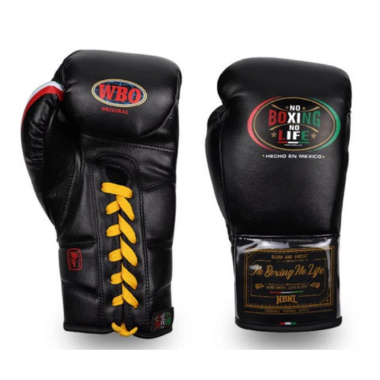 No Boxing No Life Glove - online, NBNL Boxing Gloves, Leather Gloves Limited Edition Black