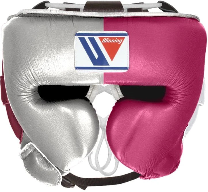 Winning Head Guard, Customizable winning Head guard Pink/Silver