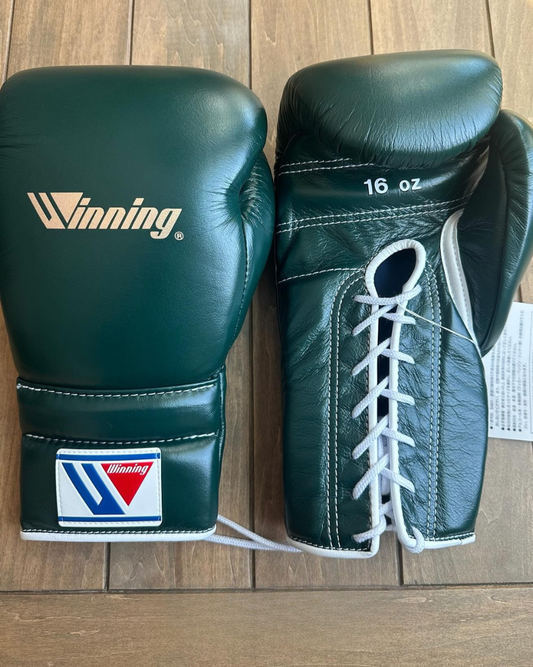 Winning boxing gloves, Green christmas gift for mens Thanksgiving gifts for him