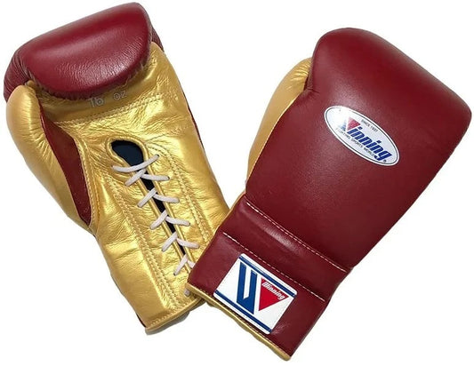 Winning boxing gloves, Maroon/Gold christmas gift for mens Thanksgiving gifts for him
