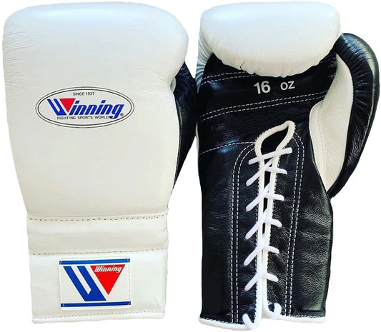 Winning boxing gloves, White/Black christmas gift for mens Thanksgiving gifts for him