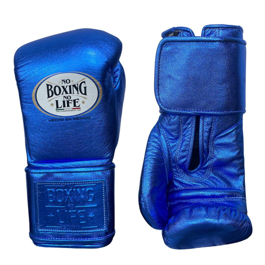 No Boxing No Life Glove - online, NBNL Boxing Gloves, Leather Gloves Limited Edition Blue