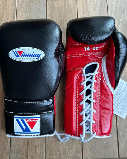 Winning boxing gloves, Black & Red christmas gift for mens Thanksgiving gifts for him