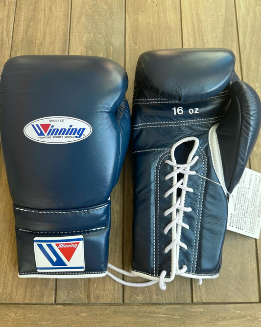 Winning boxing gloves, Blue christmas gift for mens Thanksgiving gifts for him