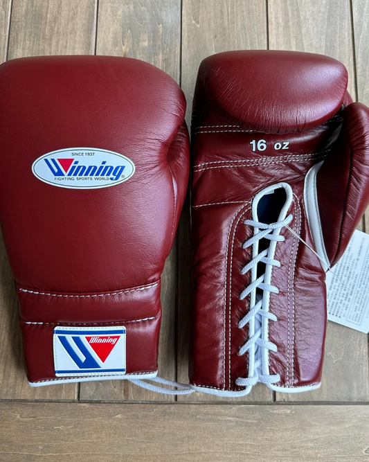 Winning boxing gloves, Maroon christmas gift for mens Thanksgiving gifts for him
