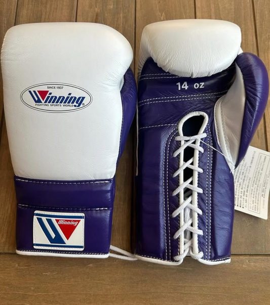 Winning boxing gloves,White/Blue christmas gift for mens Thanksgiving gifts for him