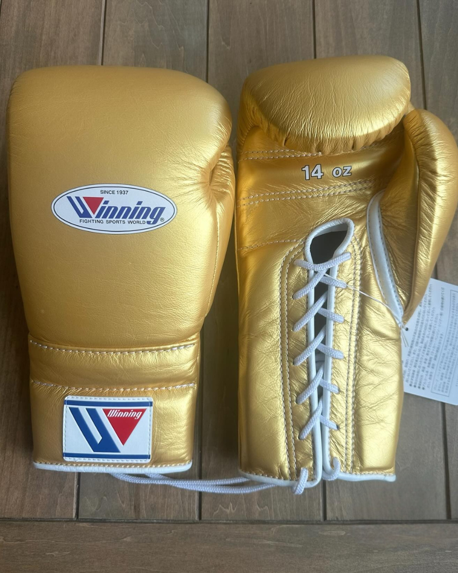 Winning boxing gloves, Gold christmas gift for mens Thanksgiving gifts for him