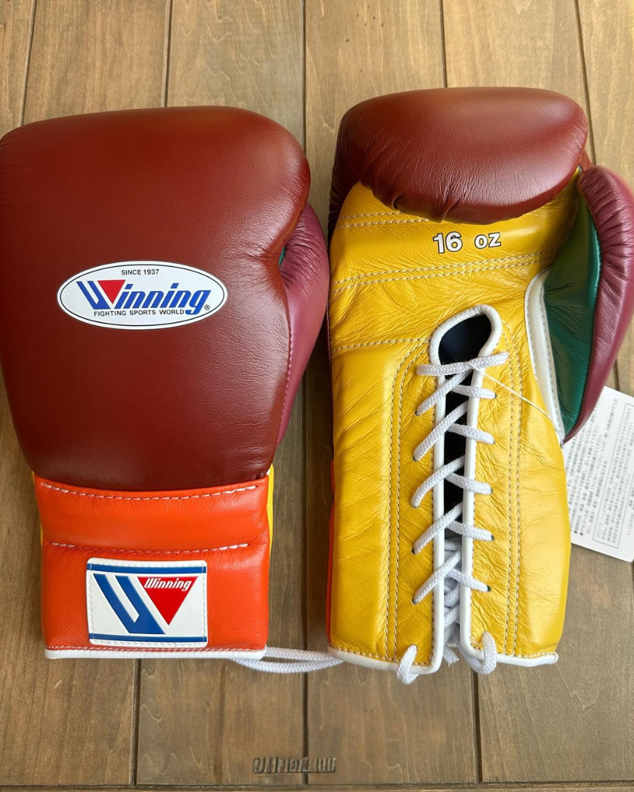 Winning boxing gloves, Maroon/Gold christmas gift for mens Thanksgiving gifts for him