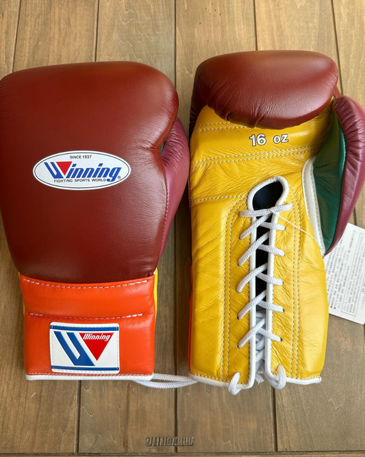 Winning boxing gloves, Maroon/Gold christmas gift for mens Thanksgiving gifts for him
