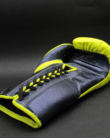 No Boxing No Life Glove - online, NBNL Boxing Gloves, Leather Gloves Limited Edition Parrot/Black