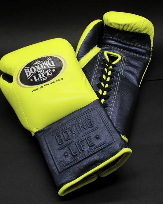 No Boxing No Life Glove - online, NBNL Boxing Gloves, Leather Gloves Limited Edition Parrot/Black