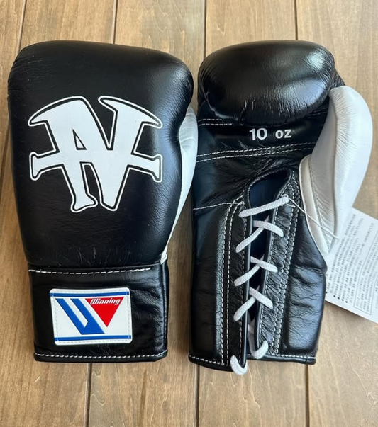 Winning boxing gloves, Black/White christmas gift for mens Thanksgiving gifts for him