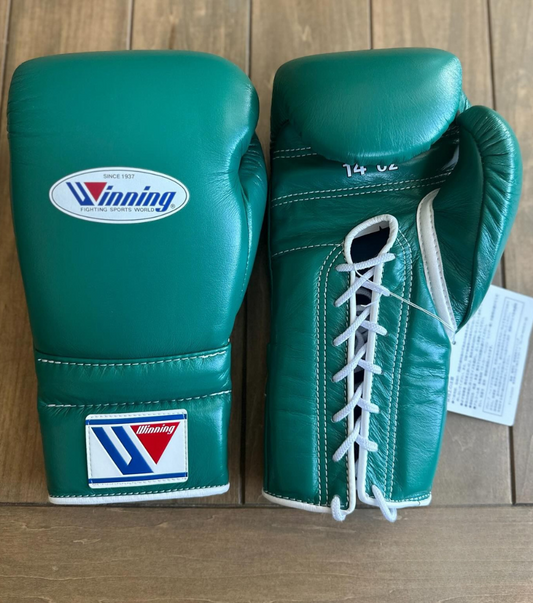 Winning boxing gloves, Green christmas gift for mens Thanksgiving gifts for him