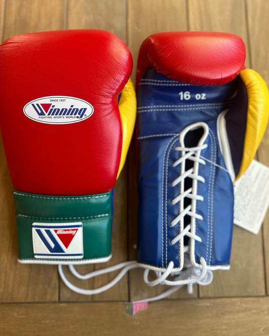 Winning boxing gloves, Red/Blue christmas gift for mens Thanksgiving gifts for him