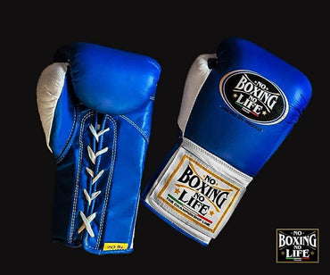No Boxing No Life Glove - online, NBNL Boxing Gloves, Leather Gloves Limited Edition Blue