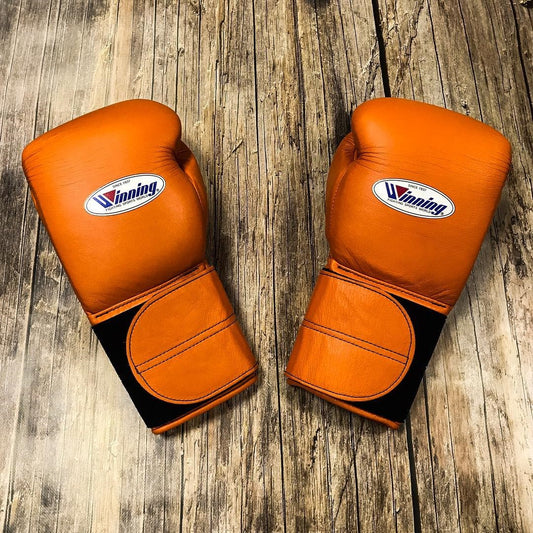 Winning boxing gloves, Orange christmas gift for mens Thanksgiving gifts for him