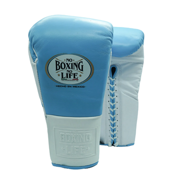 No Boxing No Life Glove - online, NBNL Boxing Gloves, Leather Gloves Limited Edition Blue/White