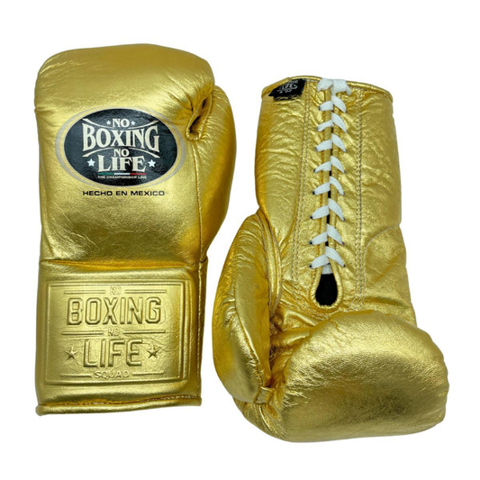 No Boxing No Life Glove - online, NBNL Boxing Gloves, Leather Gloves Limited Edition Golden