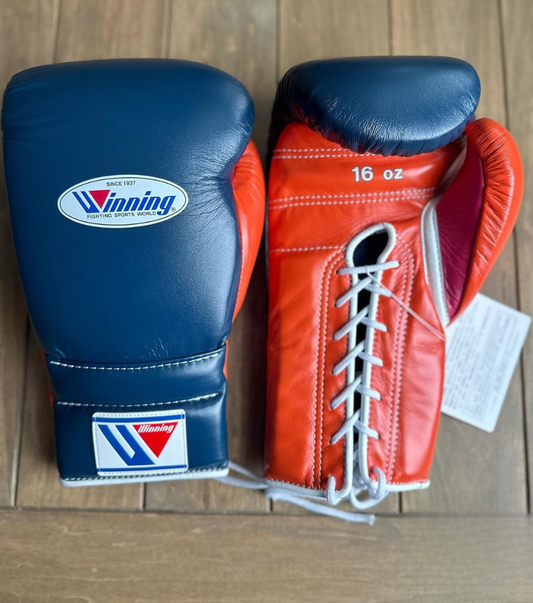 Winning boxing gloves, Blue/Red christmas gift for mens Thanksgiving gifts for him
