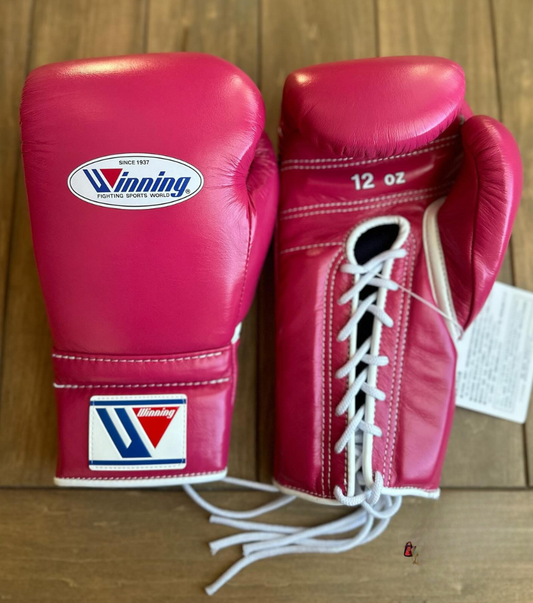 Winning boxing gloves, Dark Pink christmas gift for mens Thanksgiving gifts for him