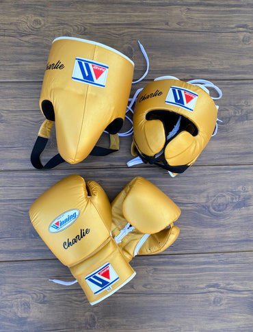 Winning Boxing Sets, Winning Head & Groin, Customizable boxing set