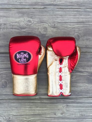 No Boxing No Life set, NBNL RED/GOLD Boxing set, No Boxing No Life Head Guard