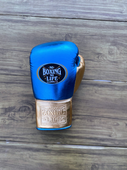 No Boxing No Life set, NBNL Blue/Gold Boxing set, No Boxing No Life Head Guard