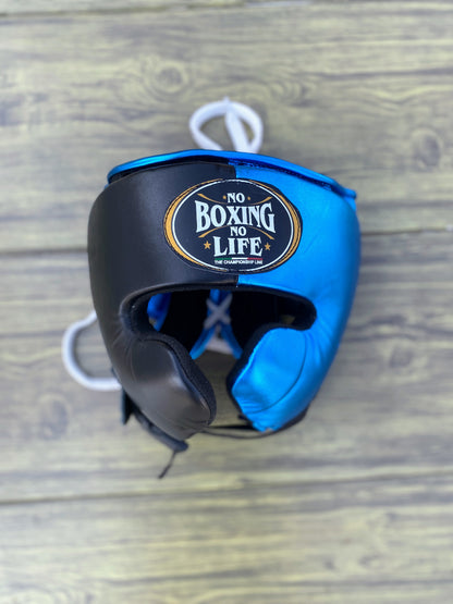 No Boxing No Life set, NBNL Black/Blue Boxing set, No Boxing No Life Head Guard