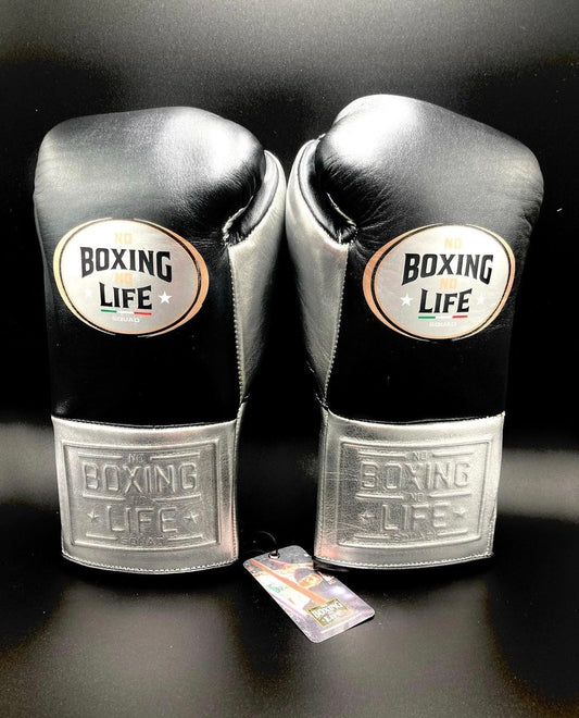 No Boxing No Life Glove - online, NBNL Boxing Gloves, Leather Gloves Limited Edition Black