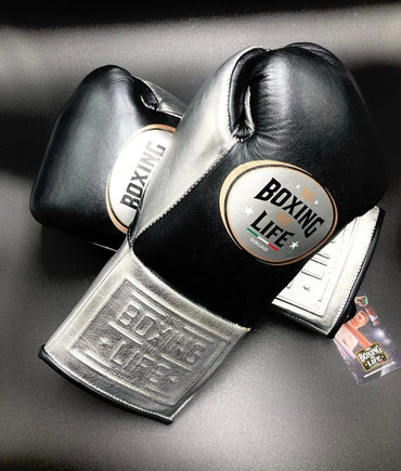 No Boxing No Life Glove - online, NBNL Boxing Gloves, Leather Gloves Limited Edition Black