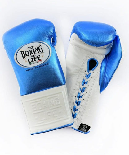 No Boxing No Life Glove - online, NBNL Boxing Gloves, Leather Gloves Limited Edition Blue/White