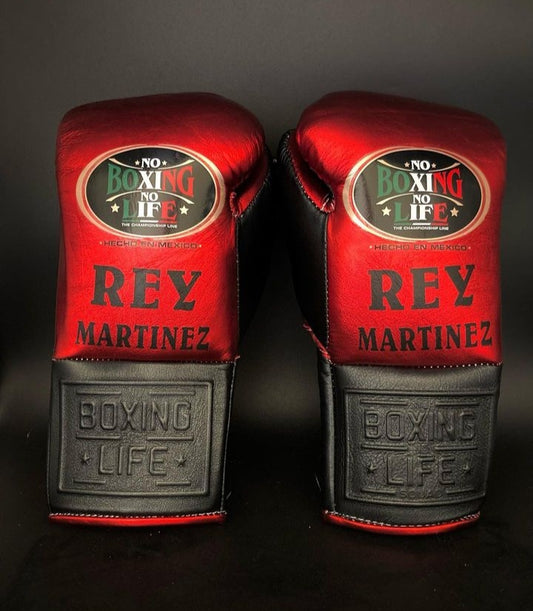 No Boxing No Life Glove - online, NBNL Boxing Gloves, Leather Gloves Limited Edition Red/Black