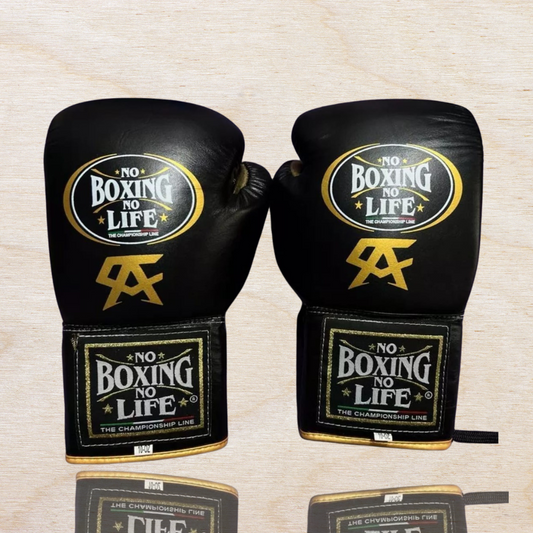 No Boxing No Life Glove - online, NBNL Boxing Gloves, Leather Gloves Limited Edition Black