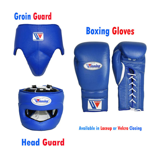 Winning Boxing Sets, Winning Head & Groin, Customizable boxing set