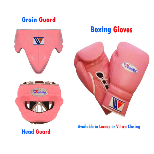 Winning Boxing Sets, Winning Head & Groin, Customizable boxing set