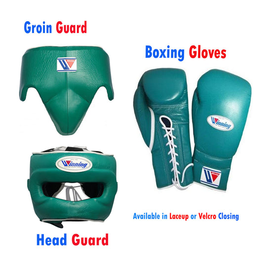 Winning Boxing Sets, Winning Head & Groin, Customizable boxing set