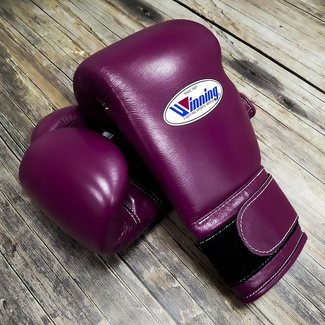 Winning boxing gloves, Purple christmas gift for mens Thanksgiving gifts for him