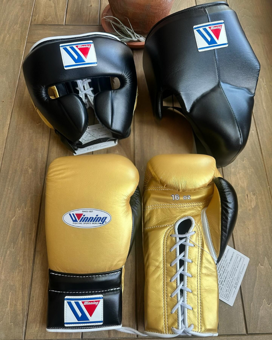 Winning Boxing Sets, Winning Head & Groin, Customizable boxing set
