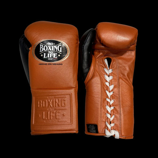 No Boxing No Life Glove - online, NBNL Boxing Gloves, Leather Gloves Limited Edition Brown/Black