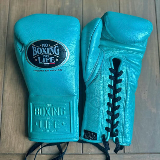 No Boxing No Life Glove - online, NBNL Boxing Gloves, Leather Gloves Limited Edition Sea Green