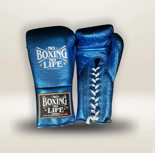 No Boxing No Life Glove - online, NBNL Boxing Gloves, Leather Gloves Limited Edition Blue