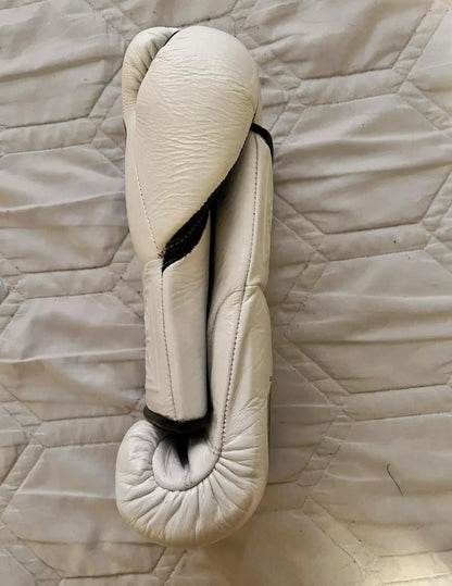 No Boxing No Life Glove - online, NBNL Boxing Gloves, Leather Gloves Limited Edition White