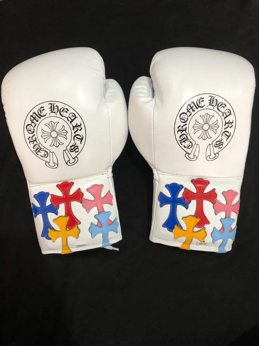 Winning boxing gloves, White christmas gift for mens Thanksgiving gifts for him
