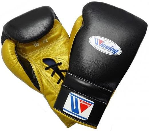 Winning boxing gloves, Black/Gold christmas gift for mens Thanksgiving gifts for him