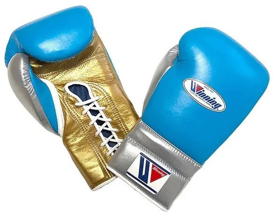 Winning boxing gloves, Blue/Grey christmas gift for mens Thanksgiving gifts for him